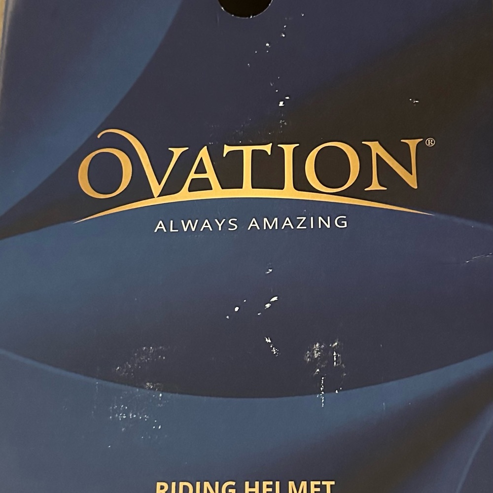 Blue Ovation Riding Helmet - Picture 5 of 5